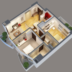 detailed interior apartment 3d model max 159037