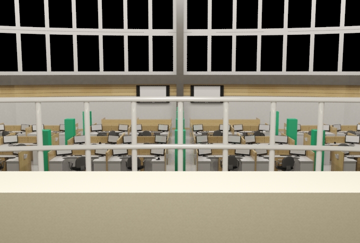 virtual set news ambience 3d model max 124343