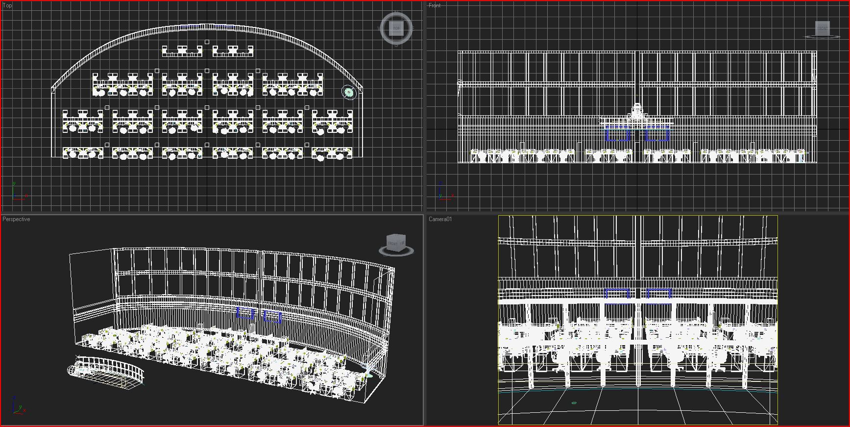 virtual set news ambience 3d model max 124345