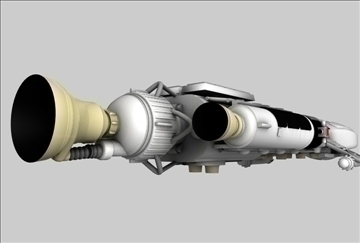 mk9 hawk fighter spacecraft 3d model 3ds c4d 86876