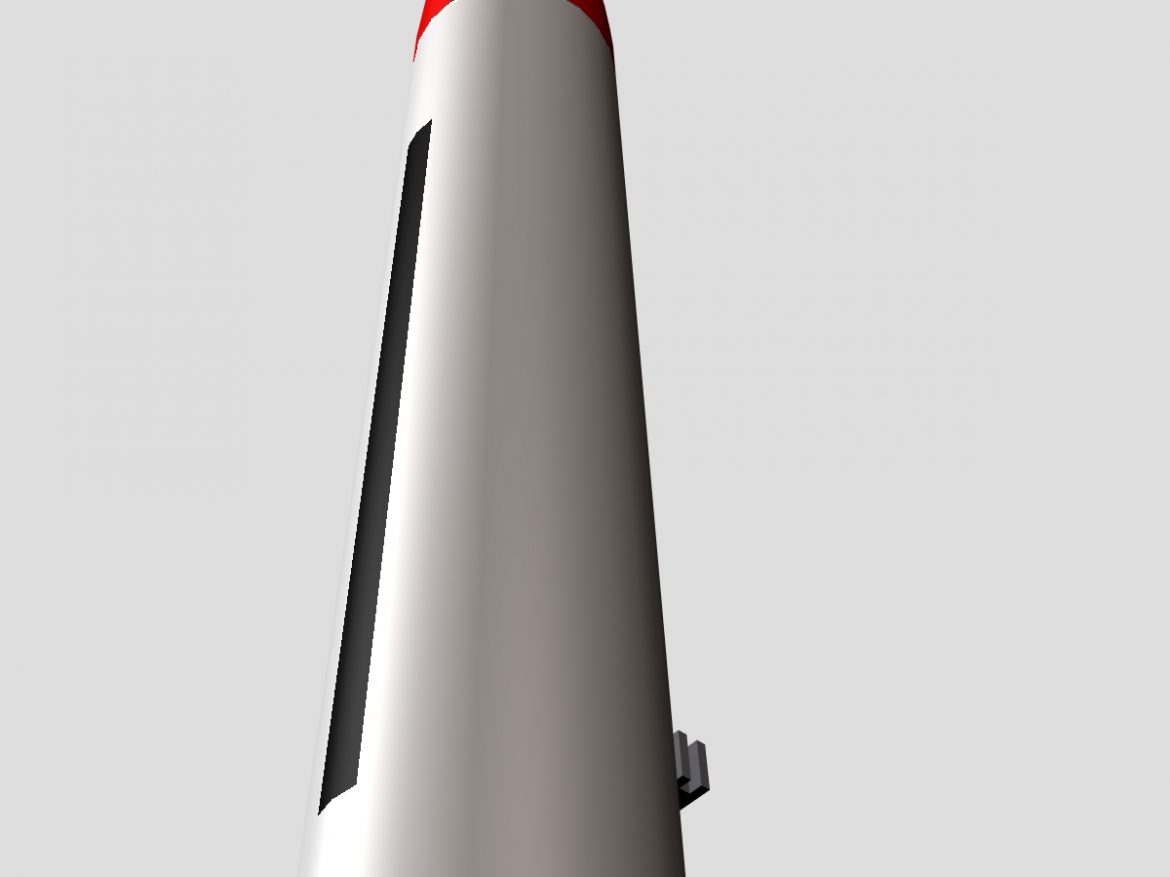 indonesian rx-250-lpn rocket 3d model 3ds dxf x cod scn obj 149224