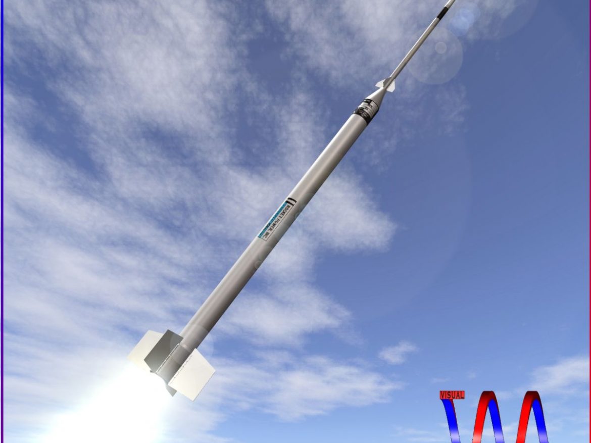 us hopi dart rocket 3d model 3ds dxf cob x obj 152645
