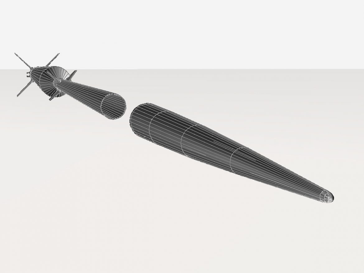 us hopi dart rocket 3d model 3ds dxf cob x obj 152661