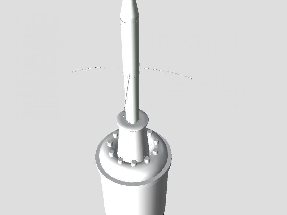 us jupiter c rocket 3d model 3ds dxf x cod scn obj 149161