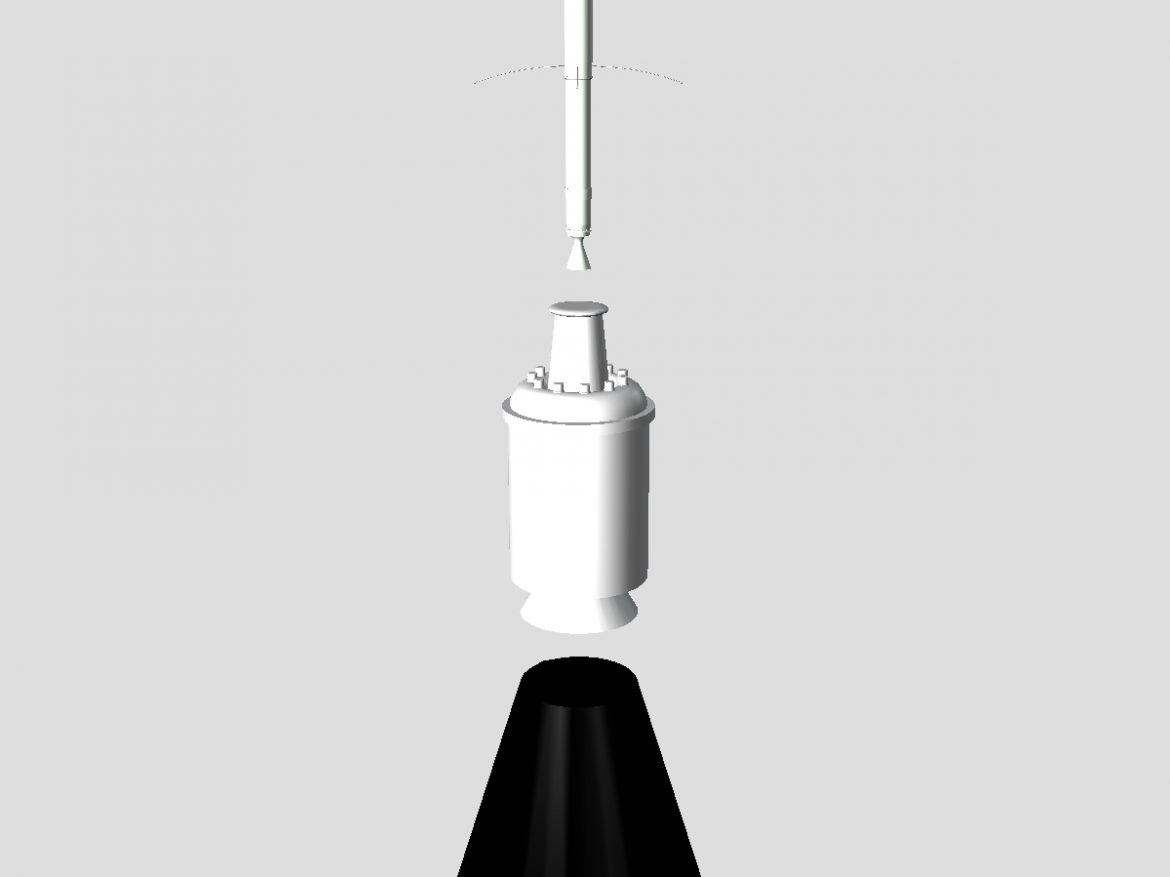 us jupiter c rocket 3d model 3ds dxf x cod scn obj 149162