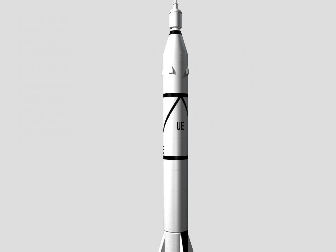 us jupiter c rocket 3d model 3ds dxf x cod scn obj 149163