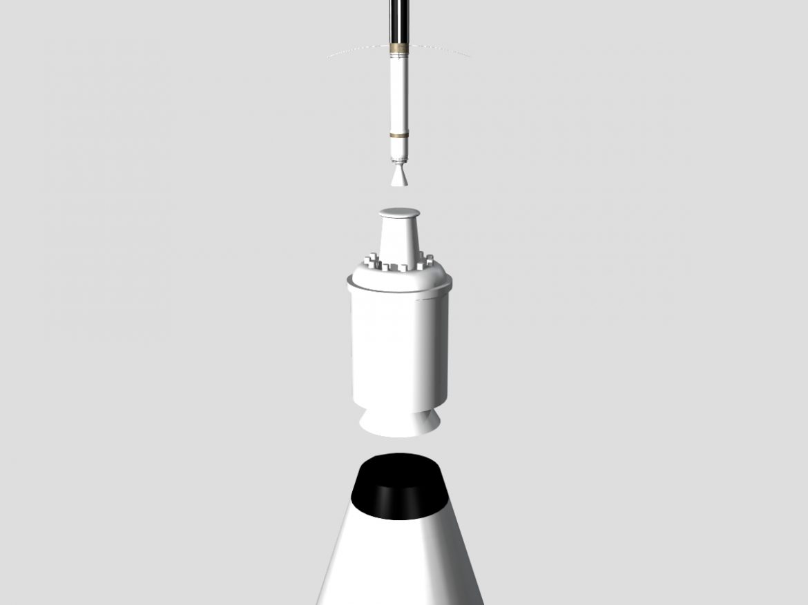 us jupiter c rocket 3d model 3ds dxf x cod scn obj 149167