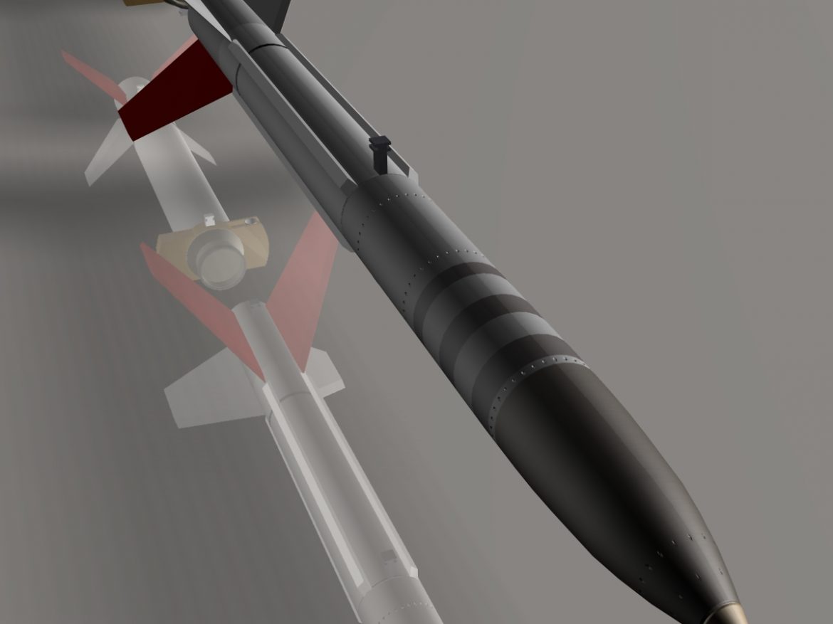 us terrier-lynx rocket 3d model 3ds dxf cob x obj 140324