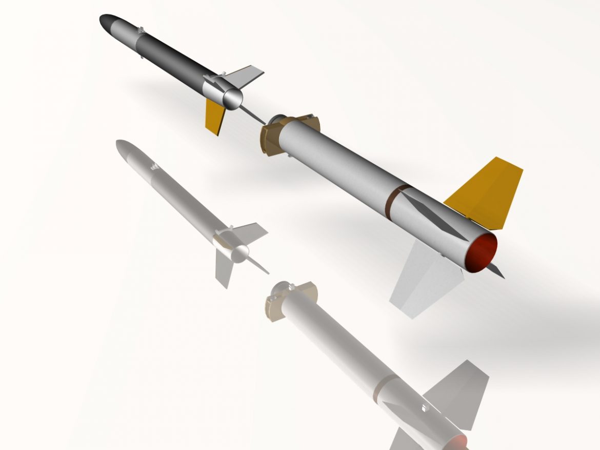 us terrier-malemute rocket 3d model 3ds dxf x other cod scn obj 144522