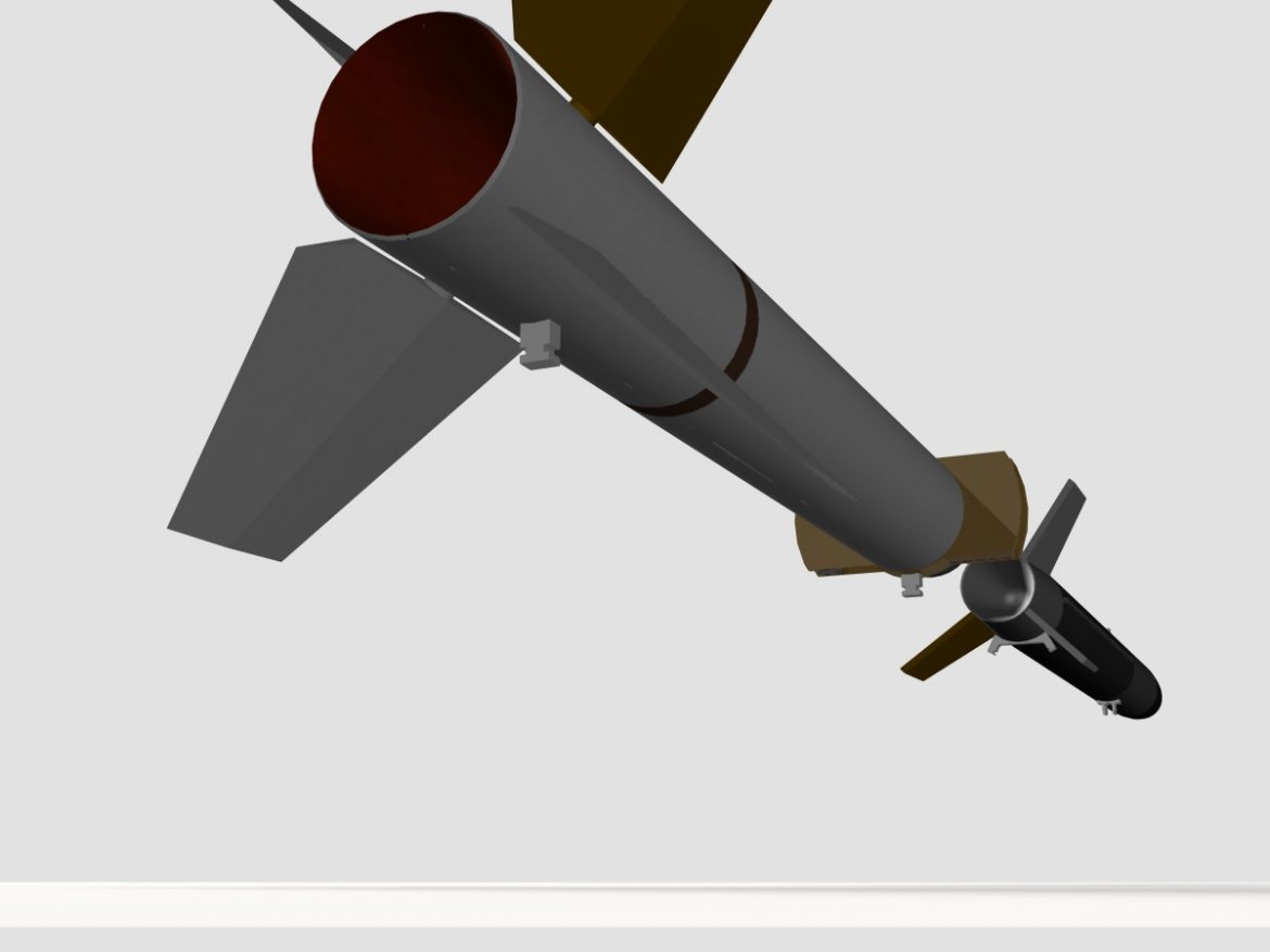 us terrier-malemute rocket 3d model 3ds dxf x other cod scn obj 144523