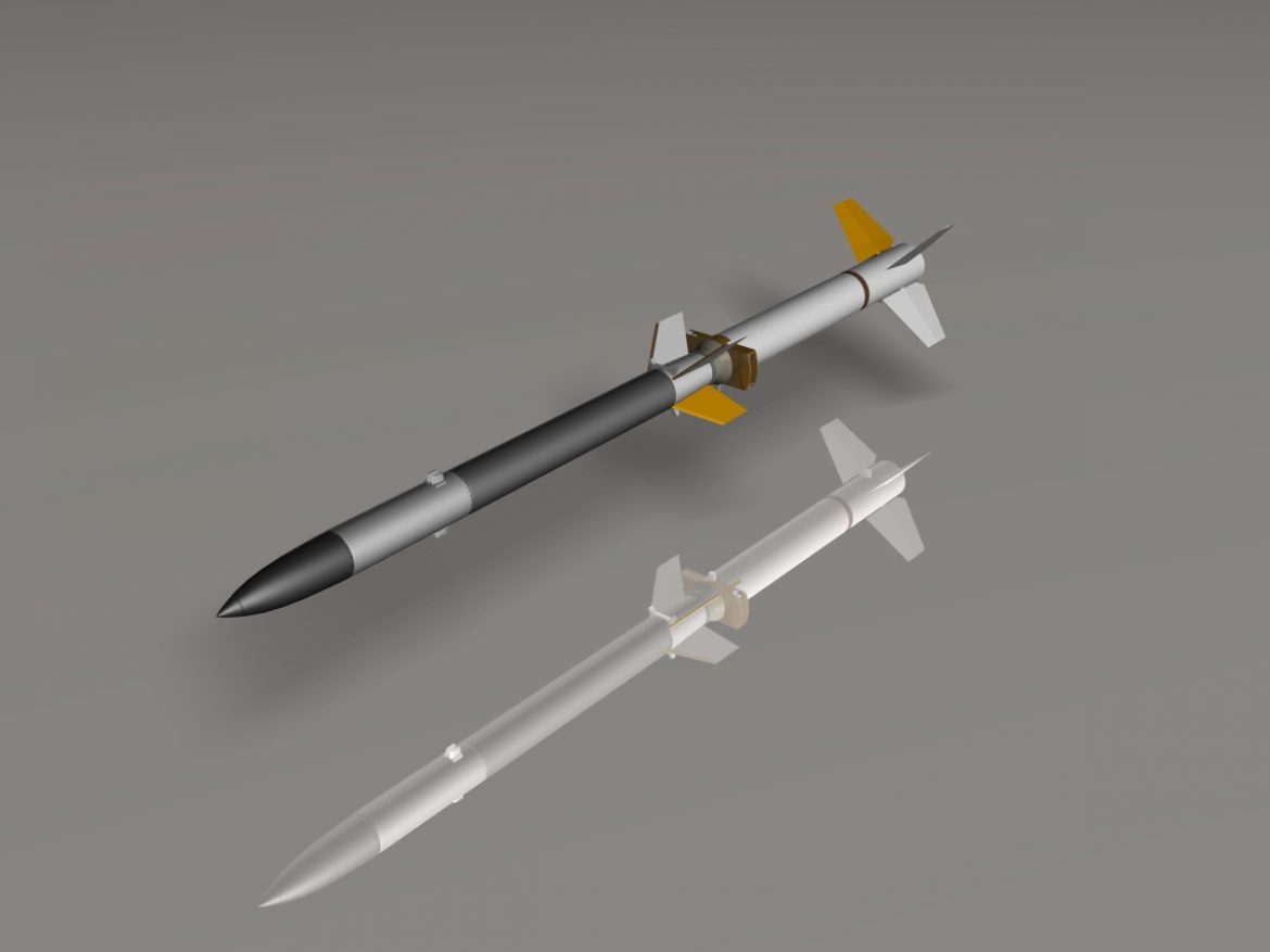 us terrier-malemute rocket 3d model 3ds dxf x other cod scn obj 144525