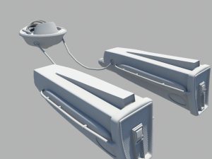 Utexture Pod Racer 3d Model Flatpyramid