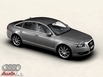 audi a6 3d model 3ds max obj 81491