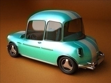 car cartoon-with interior 3d model max 86807
