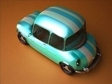 car cartoon-with interior 3d model max 86809