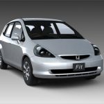 Honda Fit 3d Model Flatpyramid