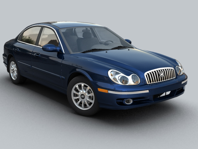 Hyundai sonata 3d model