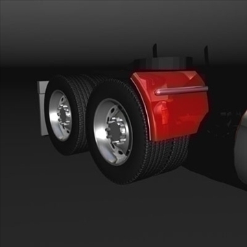semi rig 3d model 3ds max fbx c4d lwo obj 109142