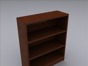 realistic shelves 3d model 3ds max fbx obj 93019