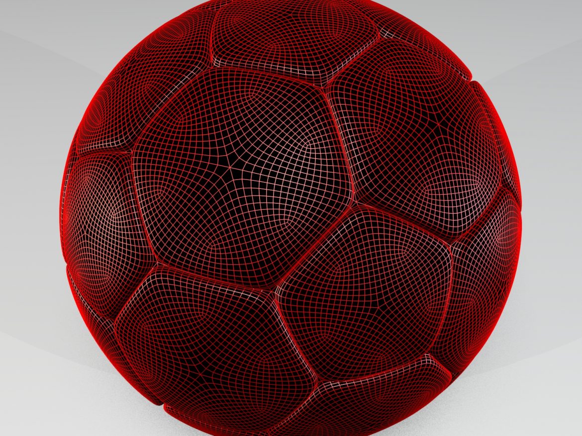 soccer ball v2 3d model blend obj 116218