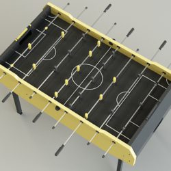 table-soccer 3d model 3ds max obj 139170