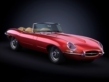 1963 jaguar e type 3d model max 101867