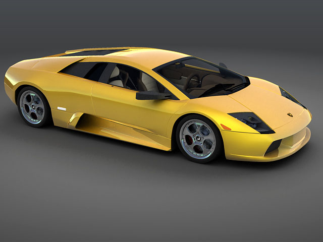 lamborghini murcielago 3d model 3ds max obj 124708