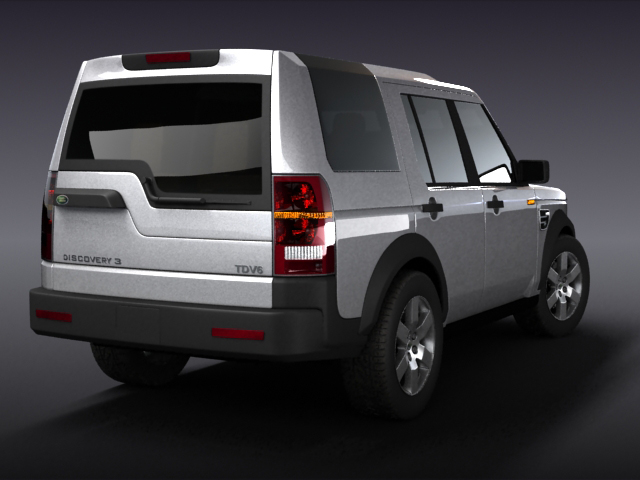 land rover discovery 3 3d model 3ds max obj 124916
