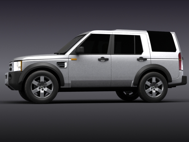 land rover discovery 3 3d model 3ds max obj 124917