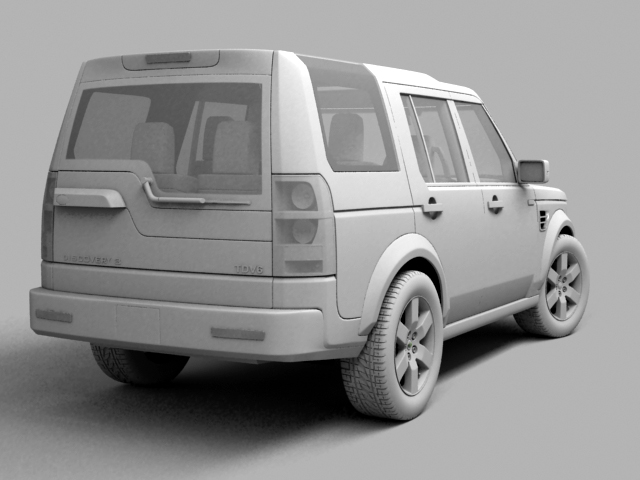 land rover discovery 3 3d model 3ds max obj 124919