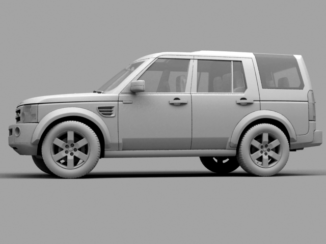 land rover discovery 3 3d model 3ds max obj 124920