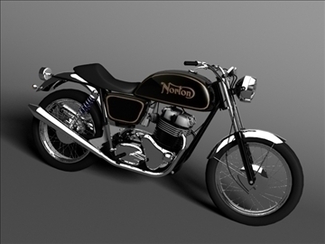 norton 850 commando 3d model 3ds max c4d obj 105330