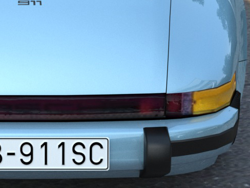 porsche 911 (1976) 3d model 3ds max fbx c4d obj 84588