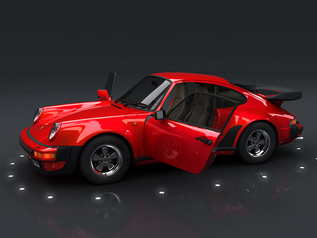 Porsche 930 Turbo 3d Model Buy Porsche 930 Turbo 3d