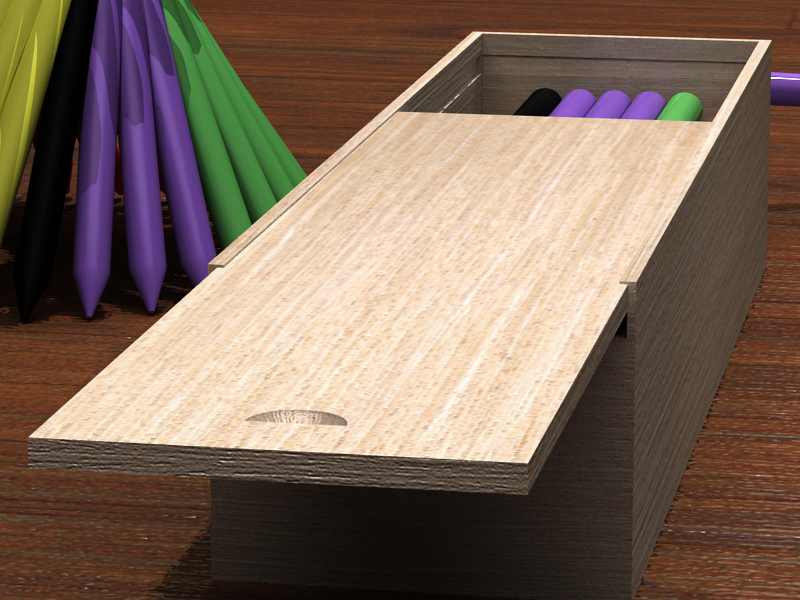 Mikado Game in Wooden Box, Small