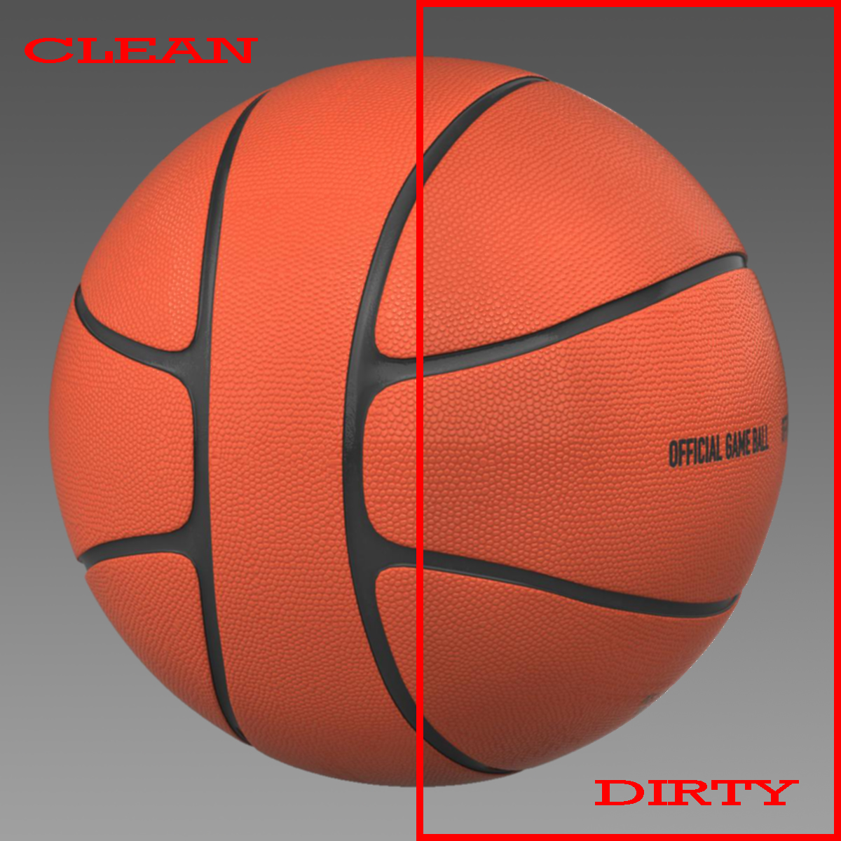basketball ball 4l orange 3d model 3ds max fbx c4d ma mb obj 165615