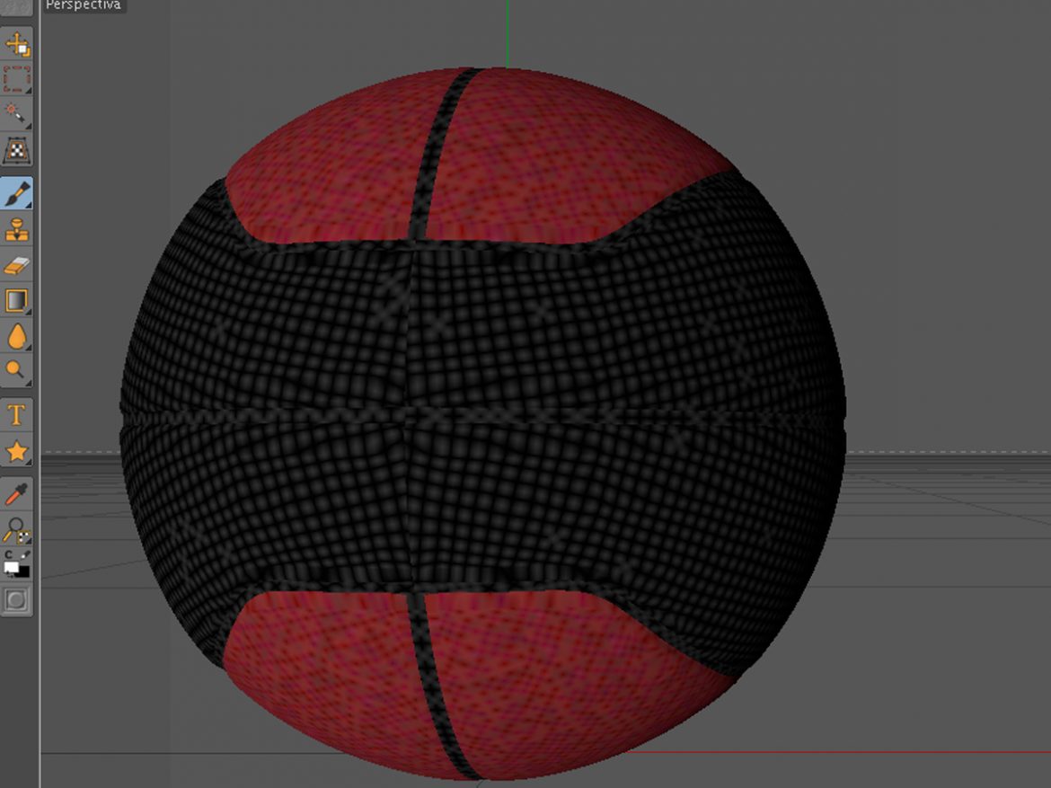 basketball ball euro feb-black 3d model 3ds max fbx c4d ma mb obj 165095