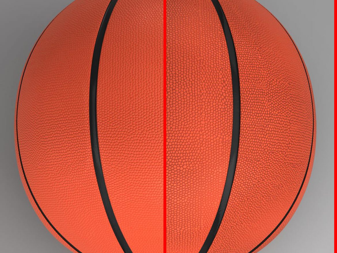 basketball ball star orange 3d model 3ds max fbx c4d ma mb obj 165718