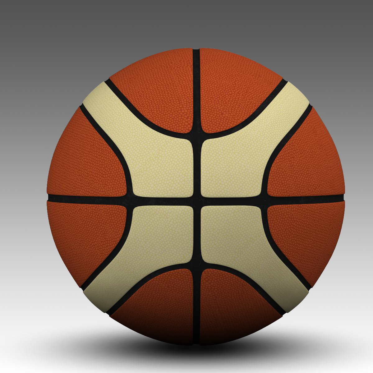 Basketball ball EBA 3D Model | FlatPyramid