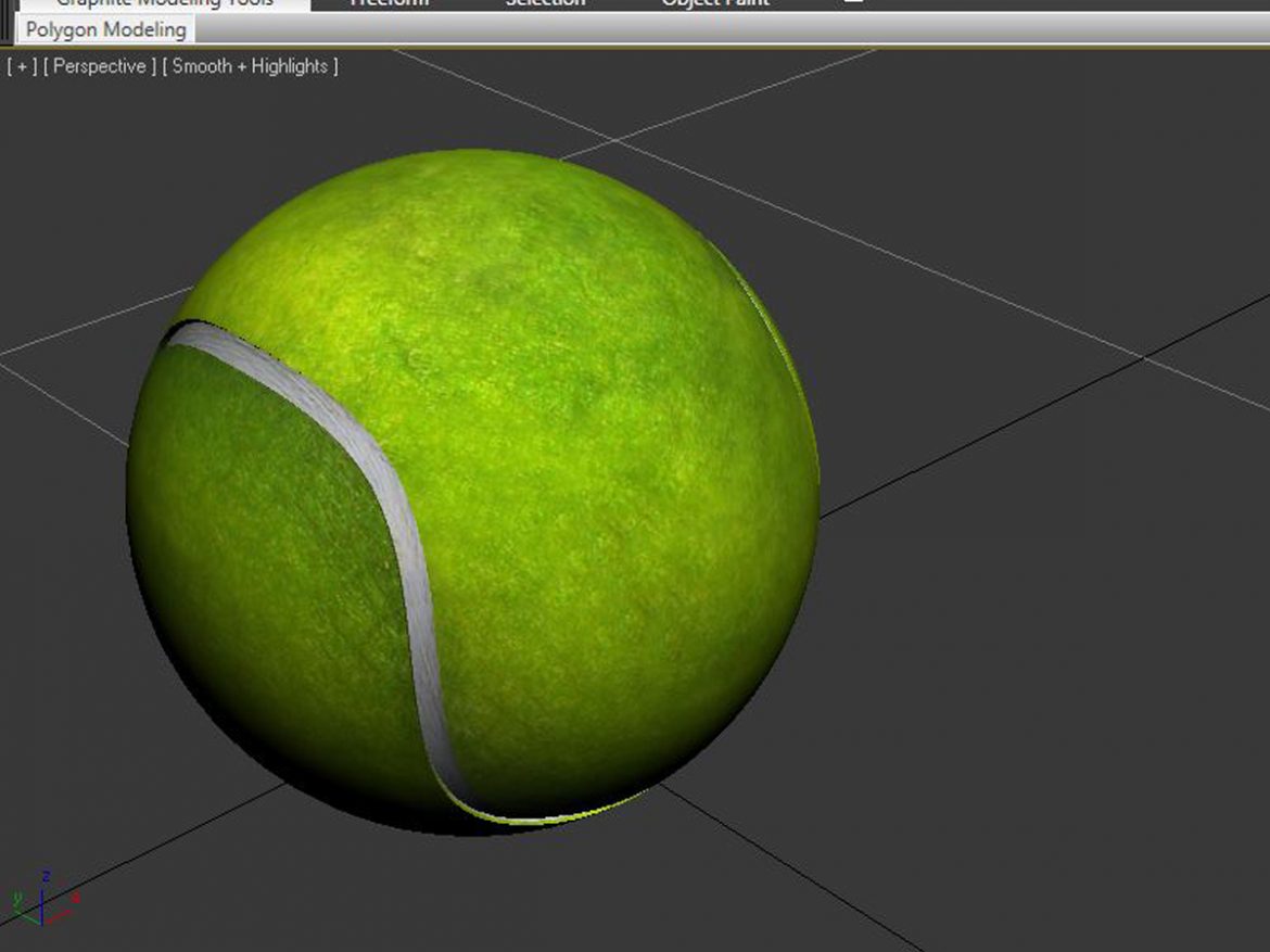 Realistic 3D Tennis Balls - Blender - 4 in 1 | 3D model