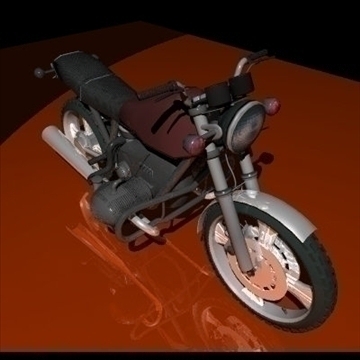 gor motorcycle 3d model 3ds 97536