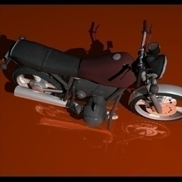 gor motorcycle 3d model 3ds 97538