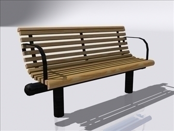 bench a 3d model 3ds max obj 112082