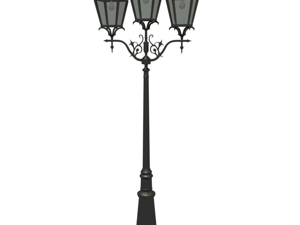 street lamp v2 3d model ma mb obj 119126