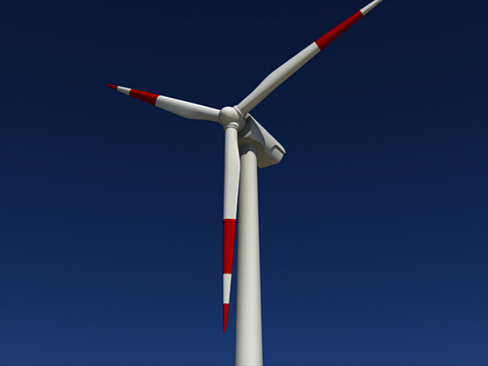 wind turbine land 3d model 3ds max lwo obj 158801
