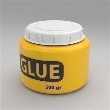 glue can 3d model 3ds fbx 3dm obj 101352