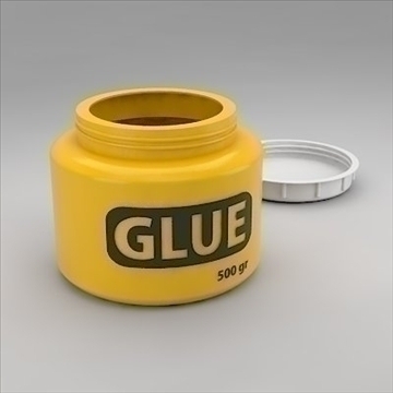 glue can 3d model 3ds fbx 3dm obj 101354