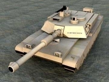 m1a2 abrams 3d model 3ds lwo 77927