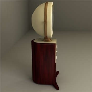 vintage televison 3d model 3ds max lwo obj 99810