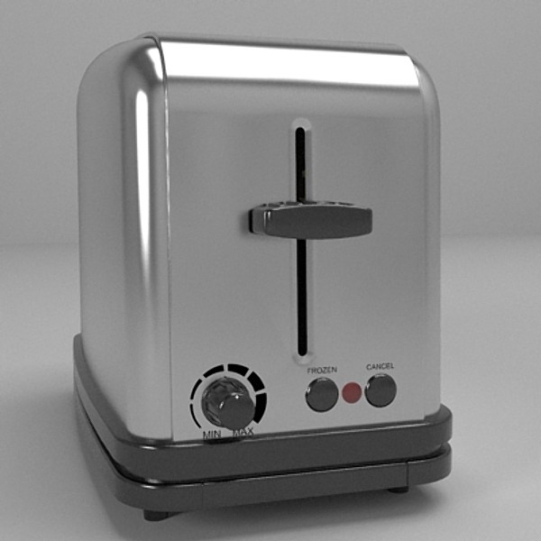 kettle & toaster set 3d model 3ds fbx skp obj 115150